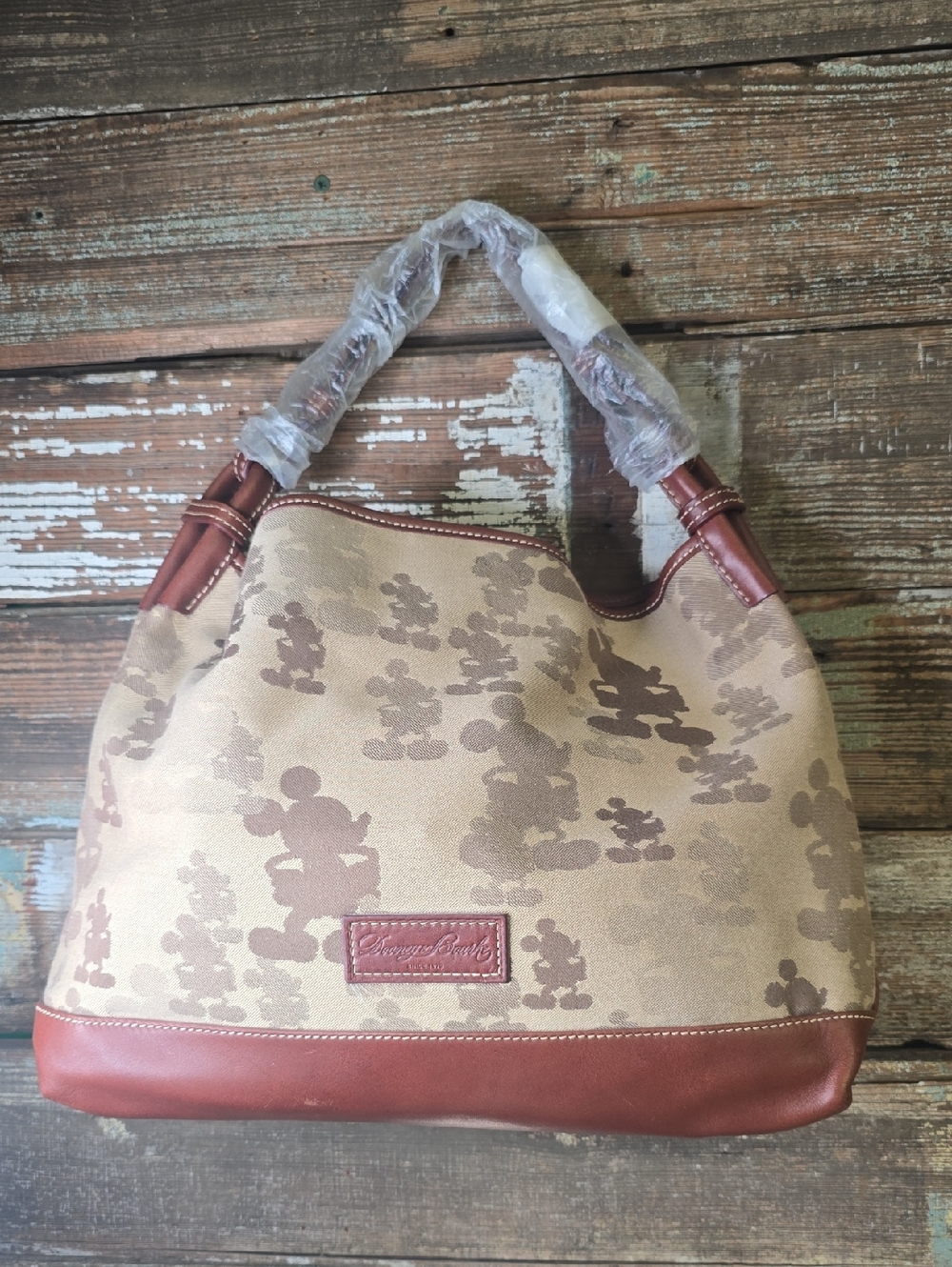Dooney & Bourke X Disney Mickey Champsac Hobo Bag, NWOT, 2010